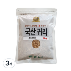 대한농산 귀리, 1kg, 3개