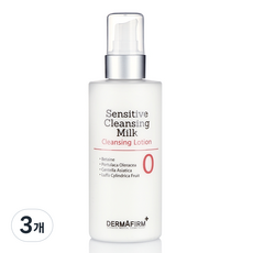더마펌 센시티브 클렌징 밀크, 200ml, 3개
