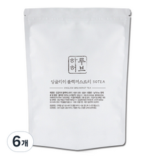 하루허브 잉글리쉬블랙퍼스트차 대용량, 1g, 50개입, 6개