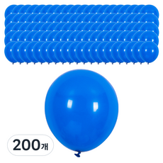 Eumes 活動氣球, 200個, 藍色