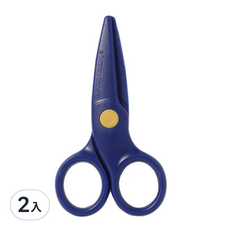 兒童安全剪刀-藍, 藍色, 2入