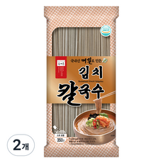 Bongpyeong村蕎麥泡菜刀削麵, 350g, 2個
