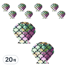 Kelbon特別圖案胸貼 貝殼 藍寶石, 20個