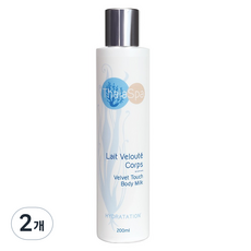 딸라스파 벨벳 터치 밀크 바디크림, 2개, 200ml