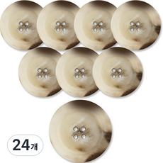Button King 東大門鈕扣王 高級霧面大衣開襟衫鈕扣 Tell Me 23mm, LBG, 24個