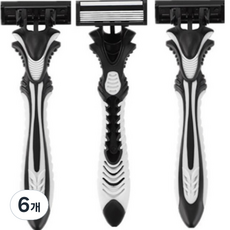 剃須刀 5速一次性剃須刀, 1入, 6個