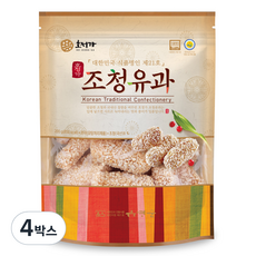 호정가 조청유과, 600g, 4박스