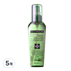 클라디움 아쿠아 모이스쳐 마사지 클렌저 남성청결제, 120ml, 5개