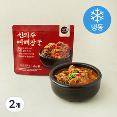 신의주찹쌀순대 신의주 뼈해장국 (냉동), 900g, 2개
