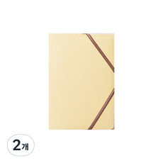 저스틴앤클로이 크래프트 시리즈18 메모장32D, 브라운, 2개