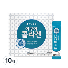 종근당건강 아쿠아 콜라겐, 120g, 10개
