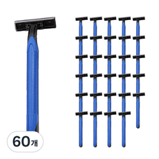 Basti 拋棄式刮鬍刀 藍色, 1入, 60個