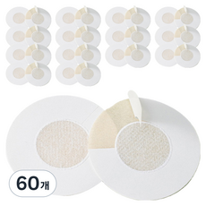 Irop Sanghoe 男性自信圓形拋棄式胸貼, 60個