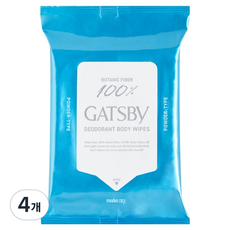 GATSBy 體香爽身濕巾 爽身粉型 酷涼柑橘 10片