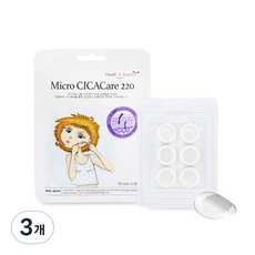 에코라이프 마이크로 니들 시카케어 220 스팟패치, 3개, 트러블케어