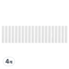 솜데이 파고드는 엄지 발톱 관리 끼우는 스틱 투명 20p, 4개