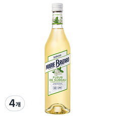마리브리자드 엘더플라워 시럽, 700ml, 4개