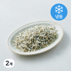 조혜정의멸치연구소 품질인증 소금무첨가 통영 볶음멸치 (냉동), 2개, 200g
