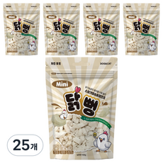 초심 mini 닭뻥 반려동물 치킨 트릿 간식, 100g, 25개, 닭가슴살