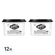 Saenghwalgongsik 帶有沸石除臭劑的冰箱除臭劑, 300g, 12個