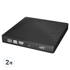 엠비에프 USB 3.0 A & C타입 외장 ODD DVD-RW, MBF-U3ODD, 2개