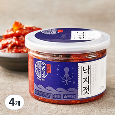 굴다리 김정배 명인젓갈 낙지젓, 250g, 4개