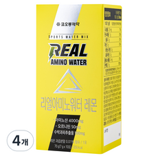 KOLON PHARMA NEW Real Amino 水 檸檬 10入, 4個, 70g