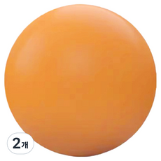 쏙쏙채움 롤링 마사지볼 46mm, 형광 오렌지50도, 2개