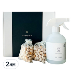 온다숲 맑고맑은 피톤치드 스프레이 집들이 선물 패키지 A세트, 2세트