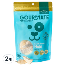 고메이트 강아지 남태평양 동결건조 간식, 2개, 45g, 호키