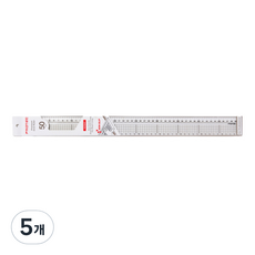 PROTECH 防滑方格尺 50cm, 混合顏色, 5個