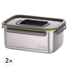 STENLOCK 史丹利 SURE 不鏽鋼密封容器 迷你手提泡菜盒 3號 3.5L, 2個