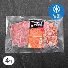 소디프 부대찌개 모듬햄 (냉동), 1kg, 4개