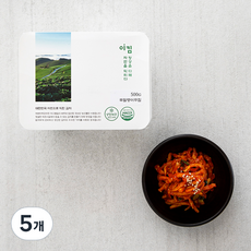 이킴 무말랭이무침, 500g, 5개