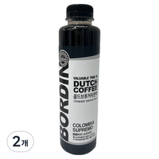 BORDIN 冷萃荷蘭式咖啡原液套組 哥倫比亞特級, 荷蘭式咖啡原液 500ml x 2入, 1套