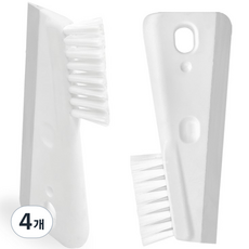 Sol&Soul 迷你手持刮水器 多用途縫隙刷, 淺灰色, 4個