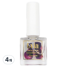 엘비아 큐티클 오일병 라벤더, 4개, 10ml