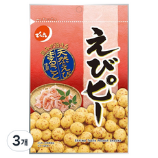 DENROKU 傳六 EBP 零食, 3個, 68g