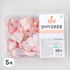 마니커 많이커 1등급 닭볶음용 (냉장), 1.2kg, 5개