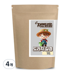 자연담음 도라지 길경 국내산, 500g, 4개