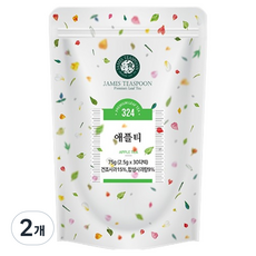 JAMES TEASPOON 蘋果茶, 2個, 30入, 2.5g