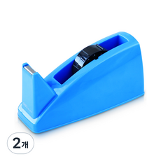 리헬 마스킹 테이프 디스펜서 거치대 21 x 7 cm, 블루, 2개