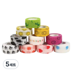 정상아이앤 손가락 보호 압박 탄력 밴드 10종, 5세트