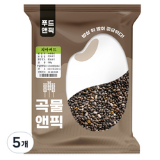 푸드앤픽 치아씨드, 500g, 5개