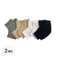 Life Plus 足跟保濕襪 4 雙, 2組