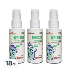 닥터메디프 물리지마 모기기피제 스프레이형, 60ml, 18개