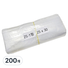 올다옴 지퍼백, 25-1형, 200개, 1개입