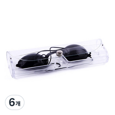 遮光防護眼罩 黑色, 1個, 6個