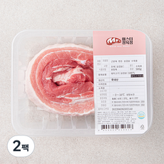 근본육 한돈 삼겹살 수육용 (냉장), 500g, 2팩