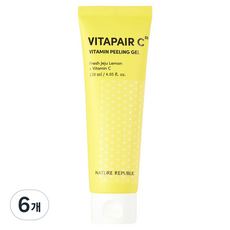 NATURE REPUBLIC Vita Pair C 維他命去角質凝膠, 120ml, 6個